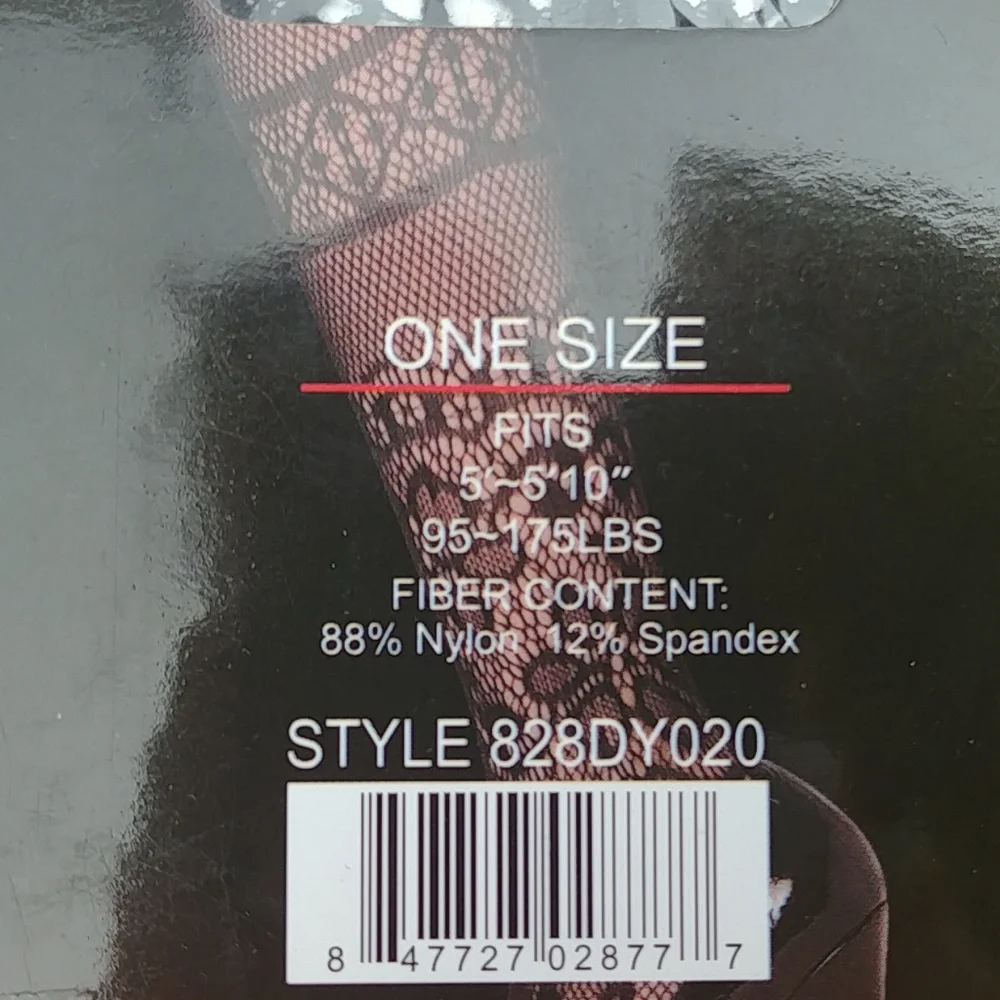 Yelete Killer Legs Fishnet/Lace Hose